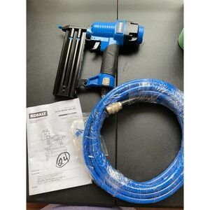 Kobalt 18-Gauge Pneumatic Brad Nailer Kit w/ Hose & Fittings | Air Powered Naile